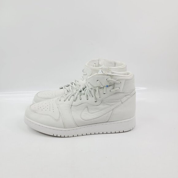 Jordan Women's White 1 Rebel A01530-100 Mid-Top Lace Up Athletic Sneaker Sz 10.5 - Picture 2 of 8